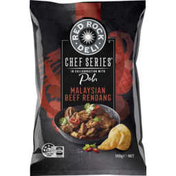 Photo of Red Rock Deli Chef Series Malaysian Beef Rendang Potato Chips Share Pack