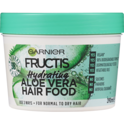 Photo of Garnier Fructis Hair Food Hydrating Aloe Vera Multi Use Treatent For Noral To Dry Hair L 390ml