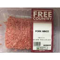 Photo of Free Country Pork Mince Pre Pack Kg (approx 500g)