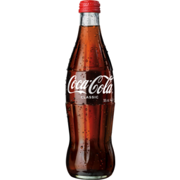 Photo of Coca-Cola Classic Soft Drink Glass Bottle 385ml 385ml