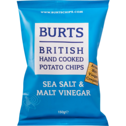 Photo of Burts British Hand Cooked Potato Chips Salt And Vinegar