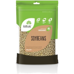 Photo of Lotus - Soy Beans Cert Organic - 500g