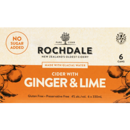 Photo of Rochdale Cider Ginger & Lime
