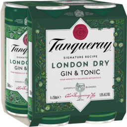 Photo of Tanqueray & Tonic Can