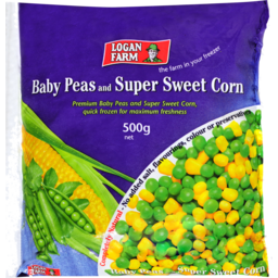 Photo of Logan Farm Baby Peas And Super Sweet Corn