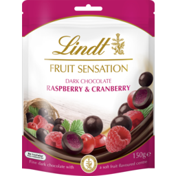 Photo of Lindt Fruit Sensation Raspberry And Cranberry 150g 150g