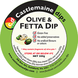 Photo of Castlemaine Dip Olive & Fetta 200gm