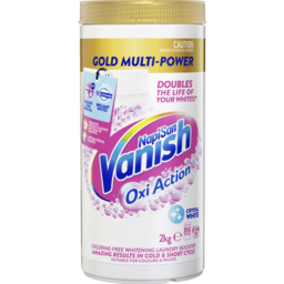 Photo of Vanish Napisan Gold Multi Power Crystal White Stain Remover & Laundry Booster Powder 2kg 2kg