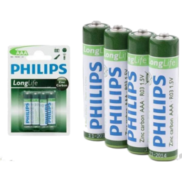 Photo of Philips Batteries Aaa 4pk