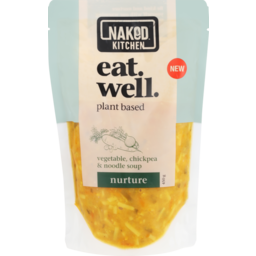 Photo of Naked Kitchen Eat Well Meal Vegetable Chickpea & Noodle Soup 450g