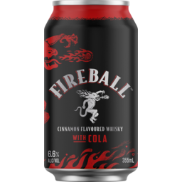Photo of Fireball & Cola 6.6% Can 355ml 