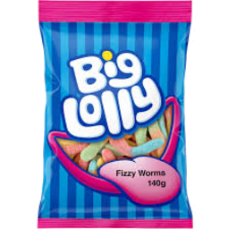 Photo of Big Lolly Fizzy Worms