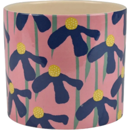 Photo of Daisy Ceramic Pot 13x12cm Pink