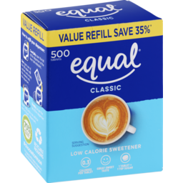 Photo of Equal Sweetener Tablets Refill 500 Pack
