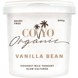 Photo of CoYo Organic Vanilla Bean Coconut Yoghurt Dairy Free 300g