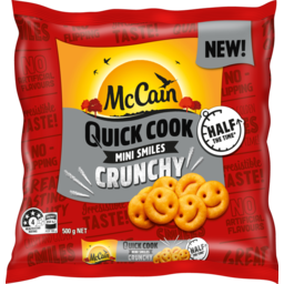 Photo of Mccain Quick Cook Mini Smiles 500gm