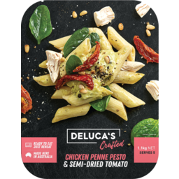 Photo of Delucas Chicken Penne Pesto & Semi-Dried Tomato