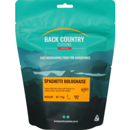 Photo of Back Country Cuisine Spaghetti Bolognese 175g
