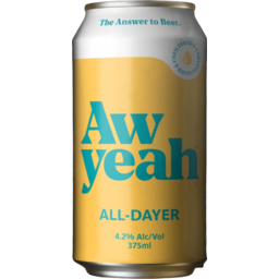 Photo of Aw Yeah All Dayer Beer Can 375ml