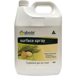 Photo of Abode Surface Spray - Ginger & Lemongrass 5L