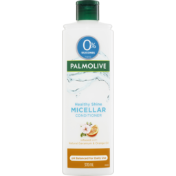Photo of Palmolive Micellar Hair Conditioner, , Healthy Shine, Infused With Natural Geranium And Orange Oil, No Silicones, Ph Balanced