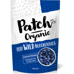 Photo of Patch Organic Wild Blueberries 500g
