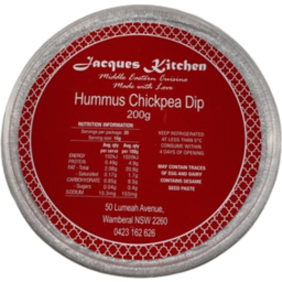 Photo of Jacques Kitchen  Dip - Hummus Chickpea