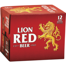 Photo of Lion Red 12 x 330ml Bottles