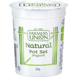 Photo of Yoghurt - Farmers Union Natural Pot Set Yogurt 200g