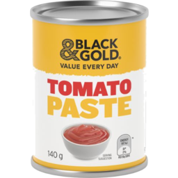 Photo of Black & Gold Tomato Paste 140g