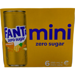 Photo of Fanta Pineapple Zero Sugar