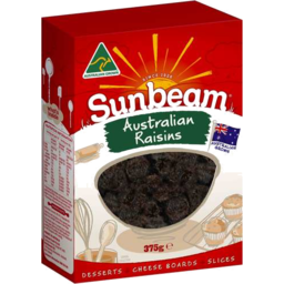 Photo of Sunbeam Raisins Sundried Seeded