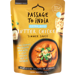 Photo of Passage to India Extra Mild Butter Chicken Simmer Sauce 375g