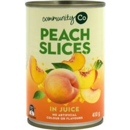 Photo of Community Co Peach Slices in Juice 410gm