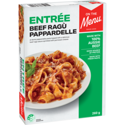 Photo of On The Menu Meal Pappardelle Ragu 260gm