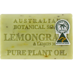 Photo of Australian Botanical Soaps Lemongrass & Lemon Myrtle 200g