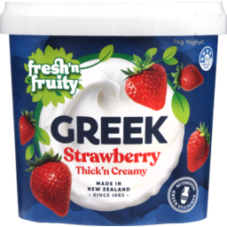 Photo of Fresh'n Fruity Greek Style Strawberry Yoghurt 1kg