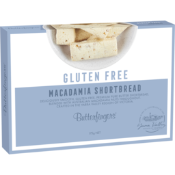 Photo of Butterfingers Gluten Free Macadamia Shortbread