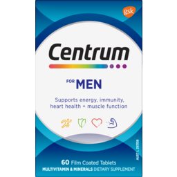 Photo of Centrum For Men Multivitamin & Minerals Dietary Supplement Tablets 60 Pack