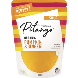 Photo of Pitango Organic Pumpkin & Ginger Soup