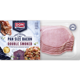 Photo of Don® Crafted Cuts Double Smoked Pansize Bacon 200g