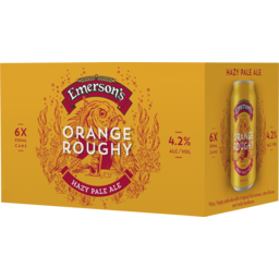 Photo of Emerson's Orange Roughy Cans 6 Pack 6x330ml