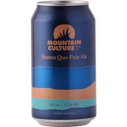 Photo of Mountain Culture Beer Co Status Quo Pale Ale 4pk