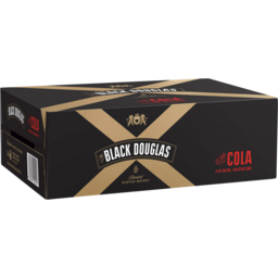 Photo of Black Douglas & Cola Can 375ml 24 Pack