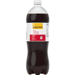 Photo of Black & Gold Cola Flavoured Soft Drink 1.25