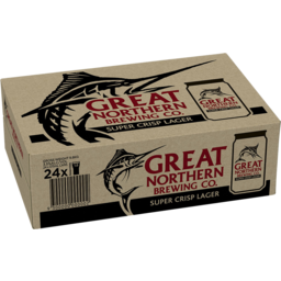 Photo of Great Northern Brewing Co. Super Crisp Lager 24 X 375ml Cans 4.0x375ml
