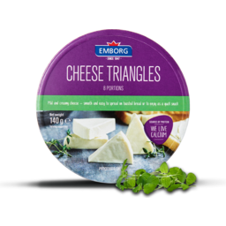 Photo of Emborg Cheese Triangles 140g
