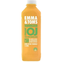 Photo of EMMA & TOMS Cold Pressed Straight Orange Juice