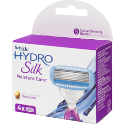 Photo of Schick Hydro Silk Razor Refills Moisture Care* 4pk