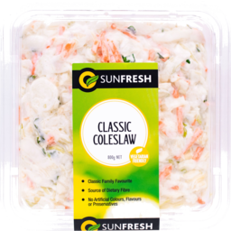 Photo of SunFresh Salad 800gm Classic Coleslaw